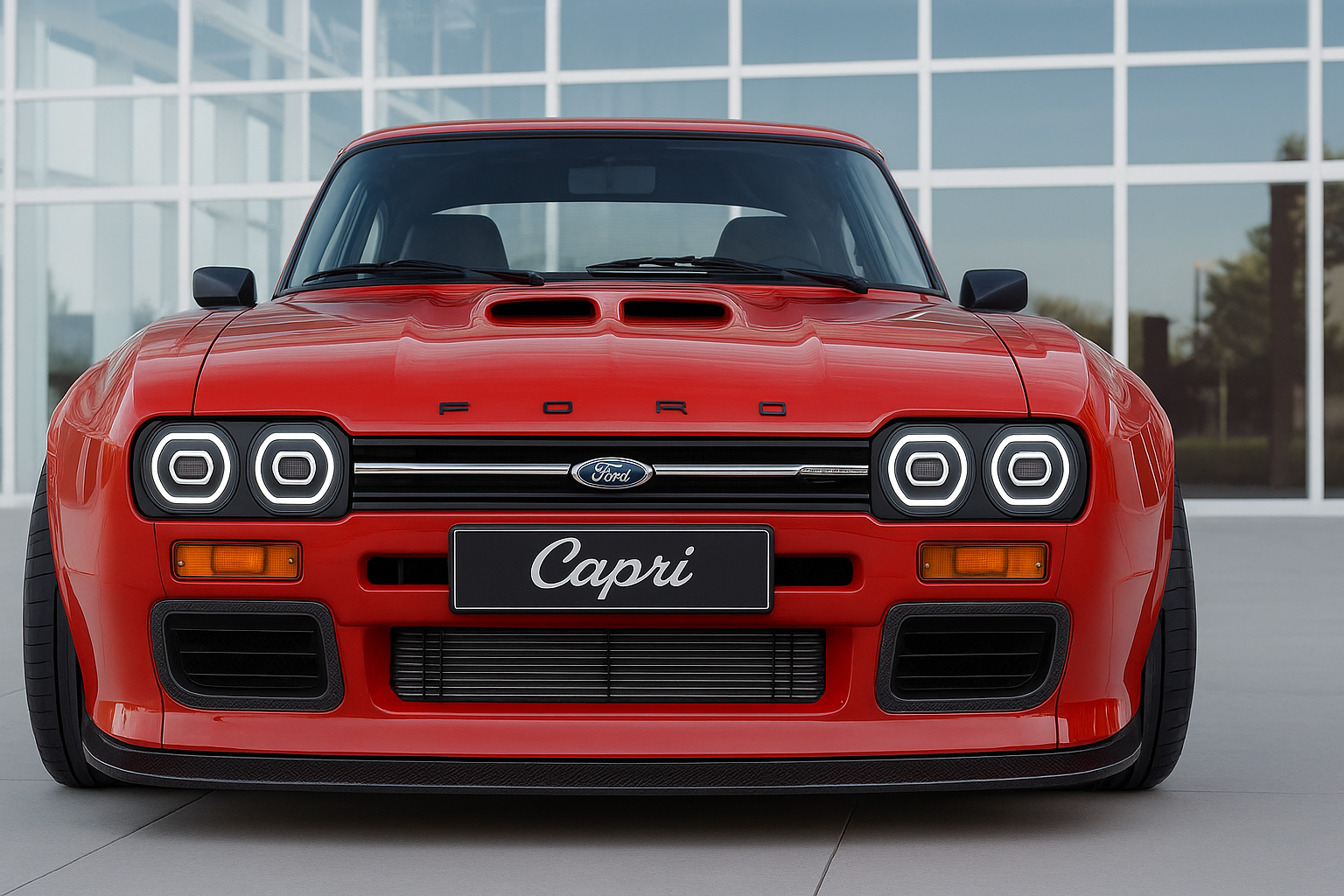Ford Capri Returns—Now Fully Electric